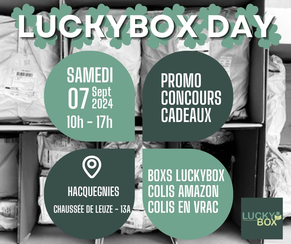 Affiche du Luckybox Day